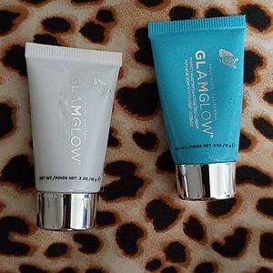 Set of Glam Glow treatment masks
